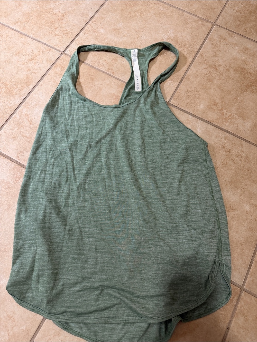Lululemon size 6 racerback tank